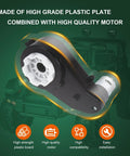 Two Pack 12V RS550 Beefed Up Torque Gearbox Motors For Kids Ride On Cars SUVs UTVs ATVs with electric motor and gearbox shown.