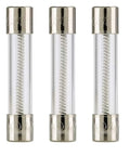 Five Time Delay Slo Blo Glass Fuse One Amp 250 Volt 3AG Size One Quarter Inch By One And One Quarter Inch Pack Of Five for circuits