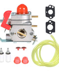 Carburetor Kit Replacement 530071811 For 25cc Poulan Pro And Craftsman Models Includes Gaskets Fuel Filters Primer Bulbs And More Easy Install