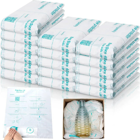 16 Pack 18 By 23 Inch Expanding Packing Foam Bags For Shipping Electronics And Fragile Items Instant Expansion Rapid Cushioning