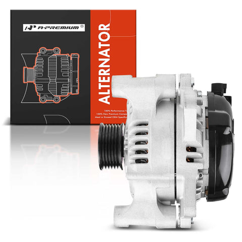 Must Have Replacement Alternator For Jeep Wrangler 2012 2013 2014 2015 2016 2017 2018 3.6L V6 JK 160A CCW 6 Groove Pulley 12V
