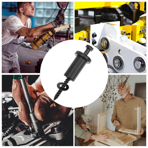 Sliding Barn Door Track Spacers Replacement Kit 4 Pack With Carbon Steel Connectors Lag Bolts And Wall Anchors shown
