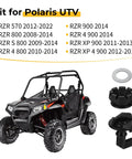 Beefed Up Hood Latch Toggles With Grommets And Washers Kit for Polaris RZR UTV Models 570 800 900 XP display