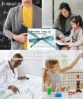 Collage of diverse individuals using 83 Real Elements Inside Acrylic 3D Periodic Table Display with Flannel Bag in various educational settings