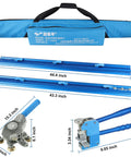 Heavy Duty Manual Ceramic Tile Cutter Machine, Pro Grade Workhorse For Large Porcelain Tiles Up To 87 Inches, 2023 model components