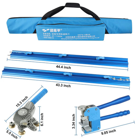 Heavy Duty Manual Ceramic Tile Cutter Machine, Pro Grade Workhorse For Large Porcelain Tiles Up To 87 Inches, 2023 model components