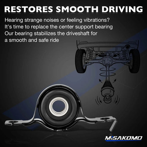 Driveshaft Center Support Bearing For Ford Edge AWD 2007-2014 Replacement, carrier bearing with metal bracket