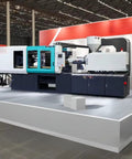 Heavy Duty Automatic Injection Molding Machine For Plastic Parts Manufacturing With Hydraulic System showcased in industrial setting.