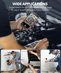 Type C Endoscope Camera With Light 1080P HD Borescope 8 Adjustable LED Lights used for home inspection and electronic repairs