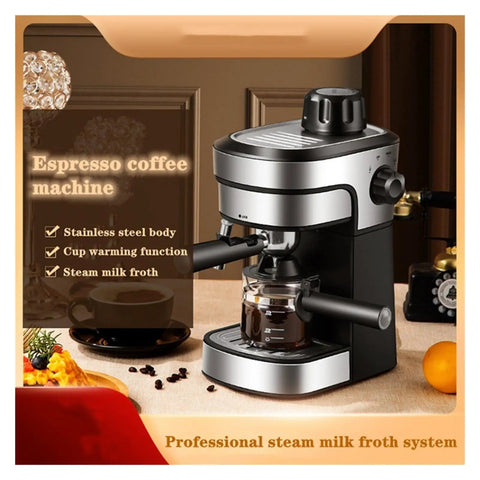 Top Shelf Semi Automatic Espresso Maker With Swift Milk Frother And Quick Fill Water Tank For Smooth Lattes And Dope Cappuccinos To Kickstart Your Daily Coffee Ritual, stainless steel coffee machine, coffee brewing functions