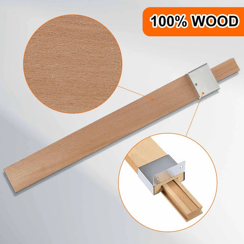 4 Pack Wooden Drawer Slides 14 Inch Bottom Mount Tracks Replacement Runners For Cabinet Fix Solid wood construction with metal glides