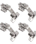 Four Pack 135 Degree Lazy Susan Cabinet Hinges With Adjustable Silent Operation For Kitchen Corner Cabinets And Folding Doors