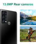 Unlocked 3G Android Smartphone Comes With Dual Sim And A Crisp 6.35 Inch Hd Display Suited For Frugal Hustlers Wanting To Stretch Every Buck showing 13MP rear cameras.