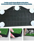 Base of 360 Degree Auto Return Golf Swing Training Aid With Five Height Adjustable Settings Home And Indoor Club Practice