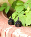 Five Pack One Quarter Inch Drip Irrigation Tubing To Faucet And Garden Hose Adapters Quick Connect Fittings on red surface