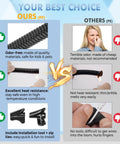 Comparison chart of Dope Wire Loom Kit For Vehicle Wiring, highlighting flame retardant, odor-free, and easy installation features.
