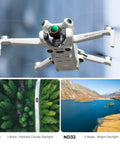 Adjustable ND Filter Set For DJI Mini 4 Pro One To Five Stops ND2 To 32 VND With Multi Coated Optical Glass on drone