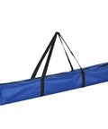 Blue 600D Oxford storage bag for Dog Agility Weave Poles Set, Adjustable Training Kit With Storage Bag, Portable Obstacle Course