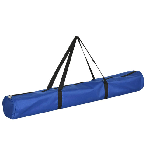 Blue 600D Oxford storage bag for Dog Agility Weave Poles Set, Adjustable Training Kit With Storage Bag, Portable Obstacle Course