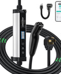Tesla Level 2 EV Charger 9.6 kW 40A 240V With NEMA 14-50 Plug, 25 Ft Cable, Adjustable Amps And Delay Timer, ETL And FCC Certified