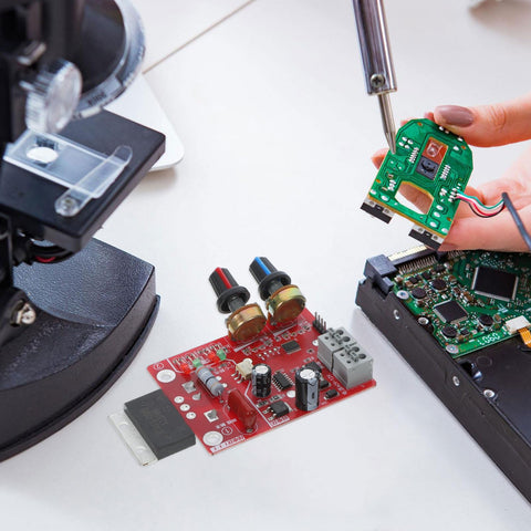 DIY Spot Weld Machine Control Board With Time And Current Adjustable Controller for Home Welding on workbench