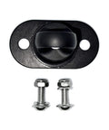SpinRx Anchor Arm Swivel for Rope Rotation and System Completion, sealed stainless steel construction, top view with bolts