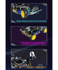 AI Powered RC Robot Car With Deep Learning And Ackermann Steering For Real Time Autonomous Driving Self Driving Platform For STEM Education A Cool Project For Teens And Engineers To Build Learn And Create., side view