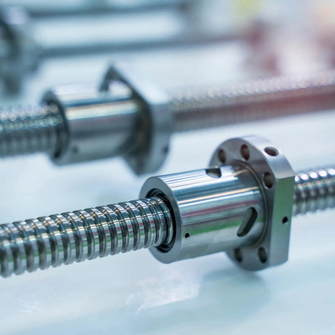 Close-up of 4 Pack M8x75mm Double Ended Stud Screws in 304 Stainless Steel for Home Improvement and Structural Anchoring