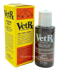 VetRx Pigeon Remedy For Respiratory Health 2 Oz Veterinary Aid Formula bottle and box for racing and show pigeons.