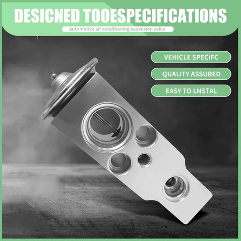 Universal AC Expansion Valve For Most Cars And SUVs, Durable Silver, High And Low Temperature Resistant, Efficiency Improvement
