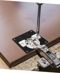 Close-up of Six Pack Cupboard Hinge Repair Plates Kit For Quick Install Quiet Kitchen Cabinet Door Fix Secure And Stylish Cabinetry Hardware