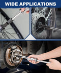 Blind Hole Bearing Puller Set With Slide Hammer And Expandable Collets 8 To 32 Millimeters used on motorcycle and car bearings