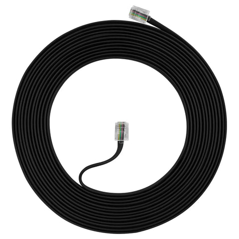 Black cable for Monitor Level Remote Controller For Car Audio Amplifiers With Monitor Level Remote Input Volume Dial Bass Knob LED