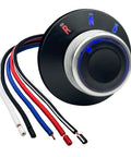 Rotary Gear Selector Switch For Golf Cart Forward Reverse Neutral Drive With Blue LED Backlight And Red Drive Indicator Dial