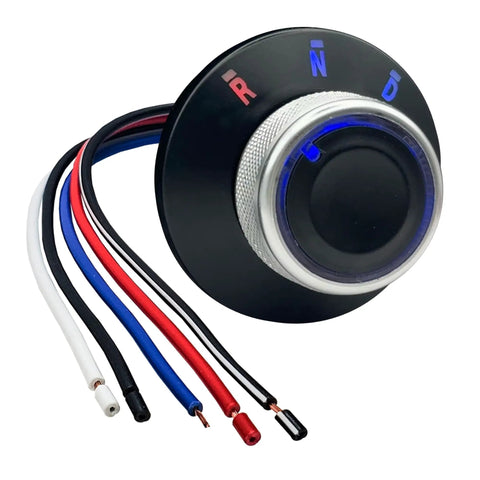 Rotary Gear Selector Switch For Golf Cart Forward Reverse Neutral Drive With Blue LED Backlight And Red Drive Indicator Dial