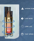 Fuel Pump Assembly For 2001 2002 2003 2004 2005 Honda Civic With 1.3L 1.7L And 2.0L Engines Includes Sending Unit Float Reservoir Fuel Strainer Upgraded Wiring Harness And Tank Seal, highlighted with features like strong power and low noise on blue background.