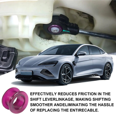Car displayed with a 2 Pack Shift Cable Bushing Repair Kit With Clips Direct Fit Replacement For Jeep Toyota Saturn Chevrolet Pontiac Transmission Linkage Durable Rubber Bushings Easy Install OEM Style Be Ready To Roll