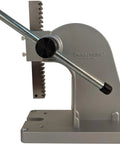 Heavy Duty Precision PanaPress 502 Benchtop Press With Reversible Ram, 500 Lb Capacity, 0.75 Inch Square Ram, 8 Inch Arm