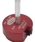 Clean Ream Extreme PVC Pipe Reaming Bit with 3/8 inch hex shaft and 2 inch head, four-sided carbide insert visible