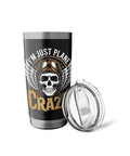 Insulated Stainless Steel Tumbler For Aviation Lovers Flight Deck Vibe Drinkware Cup Perfect For Pilots And Glider Fans Keeps Drinks Cold Or Hot
