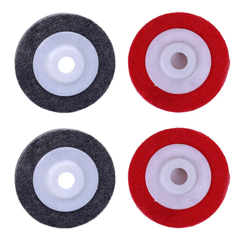 4 Inch Nylon Fiber Polishing Wheel For 100mm Angle Grinders Buffin Disc for metal plastics glass wood smoothing anti clog design