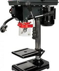 Workhorse 5 Speed 1/3-HP Bench Top Drill Press With 1/2 Inch Chuck, Guarded Spindle, visible machined table and cast iron frame