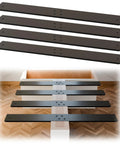 Four Pack 26 Inch Countertop Support Brackets Set With Hidden Island Mounts And Flat Wall Support installation view