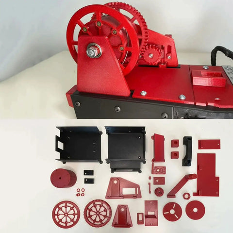 Desktop 3D Printer Filament Extruder Turns Empty Soda Bottles Into Legit 1.75 Mm Printing Wire No Sweat With Digital Temp Gauge components and assembly parts