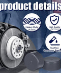 Heavy Duty 4 Pack 1.98 Inch Grey Rubber Bearing Dust Caps for boat and trailer wheels with product details and features