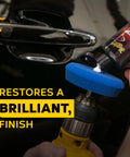 Using a Quik Eraser Kit Car Scratch Remover For Repairing Surface Blemishes Safe On Clear Coats With ScratchX Pro on car