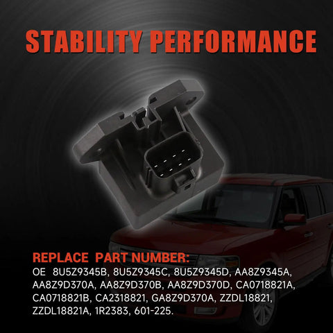 Close-up of Fuel Pump Relay Module Replacement For Ford E Series F Series Flex Transit 150 250 350 350HD And Lincoln MKS MKX MKZ MKT 2009 2019 Compatible AA8Z9345A