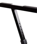 Close-up of adjustable arm on Z Style Adjustable Portable Heavy Duty Keyboard Stand for 49 to 88 Key Keyboards Pianos Turntables and MIDI Gear
