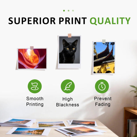 Superior print quality with smooth printing, high blackness, and prevent fading features. High Yield 67XL Black And Tri Color Ink Cartridge Two Pack For HP DeskJet And Envy Series 700 Page Black 450 Page Color Compatible With 2700 2700e 2755e 2800 2855e 4155 4255 2852e Envy 6055e And More.