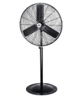 Heavy Duty 30 Inch Pedestal Oscillating Fan for Shop, Garage and Warehouse, 120V 3 Speed With Max 8400 CFM, Low Noise